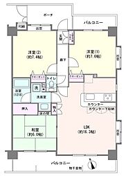 間取図画像 3LDK