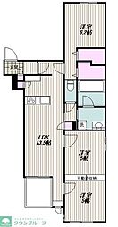 I・S・O NAKAYAMA 3LDKの間取図画像
