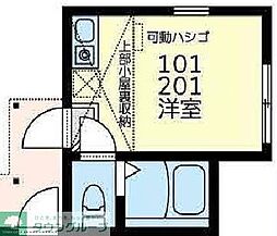 間取図画像 ワンルーム