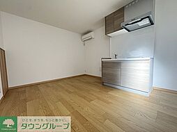 東武東上線 上福岡駅 徒歩9分の賃貸アパート 1階ワンルームのリビング/ダイニング