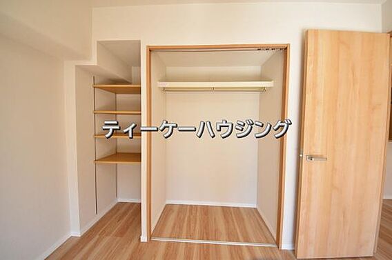 ゆとりある収納...