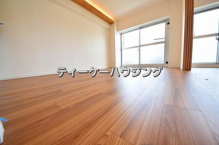 お家の中心となる大きな空間がご家族のコミュニケーションスペースになる筈です。