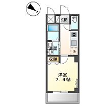 ル　ボヌール　ドゥ 三国ヶ丘  ｜ 大阪府堺市堺区向陵中町3丁（賃貸マンション1K・1階・26.73㎡） その2