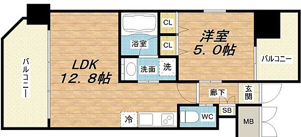 プレジオ森之宮 ｜大阪府大阪市東成区中道3丁目(賃貸マンション1LDK・2階・39.71㎡)の写真 その2