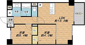 キャッスルビュー玉造上町台  ｜ 大阪府大阪市中央区玉造2丁目（賃貸マンション2LDK・7階・51.10㎡） その2