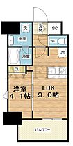 ｇｍ難波ウエストＤ.Ｃ.  ｜ 大阪府大阪市浪速区桜川4丁目6-9（賃貸マンション1LDK・3階・32.62㎡） その2