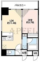 ORSUS新大阪  ｜ 大阪府大阪市淀川区宮原1丁目19-15（賃貸マンション1LDK・13階・38.94㎡） その2