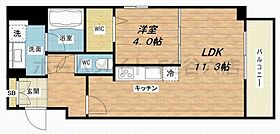 ル・マージュ新町  ｜ 大阪府大阪市西区新町1丁目28-16（賃貸マンション1LDK・13階・41.32㎡） その2