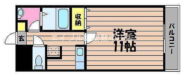 総社駅前ビル ｜岡山県総社市駅前2丁目(賃貸マンション1K・5階・34.62㎡)の写真 その2