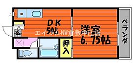 ピープル  ｜ 岡山県総社市中央2丁目（賃貸マンション1DK・1階・28.38㎡） その2