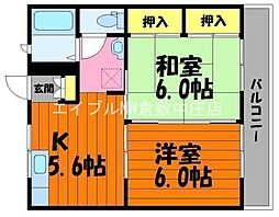 🉐敷金礼金0円！🉐宇野線 茶屋町駅 徒歩22分