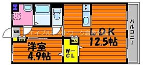 クオーレ清音 103 ｜ 岡山県総社市清音上中島371-1（賃貸マンション1LDK・1階・43.86㎡） その2