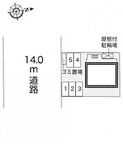 レオパレス総社南パル　2 103 ｜ 岡山県総社市駅南1丁目8-5（賃貸アパート1K・1階・22.35㎡） その3