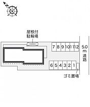 レオパレス天城 207 ｜ 岡山県倉敷市藤戸町天城328（賃貸アパート1K・2階・22.35㎡） その3