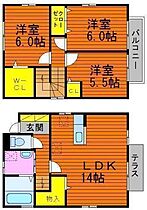 アヴァンセ　C棟 C ｜ 岡山県倉敷市玉島上成457-1（賃貸一戸建3LDK・1階・79.78㎡） その2