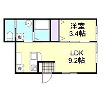 ソレイユ・ルヴァン 101 ｜ 岡山県浅口市鴨方町六条院中2893（賃貸アパート1LDK・1階・30.31㎡） その2