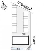 レオパレス津島マンション第3 104 ｜ 岡山県岡山市北区津島京町3丁目1-27（賃貸アパート1K・1階・22.35㎡） その3