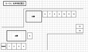 るーらんB棟 101 ｜ 岡山県倉敷市粒江2170（賃貸アパート2K・1階・33.69㎡） その3