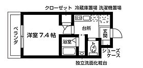 ジョバニ　フォーリエ  ｜ 京都府京都市中京区油小路通丸太町下る大文字町56（賃貸マンション1K・地下1階・24.88㎡） その2