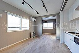 アレックスクラウド 4B 4階1LDKのリビング/ダイニング