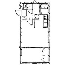 ヒナタミチ 3階1LDKの間取り