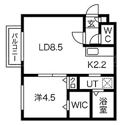 ラフレーズ菊水 3階