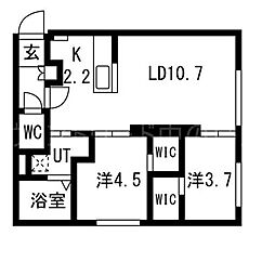LUX FORT III (ラグ フォート3) 1階/101