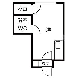 間取図画像 ワンルーム
