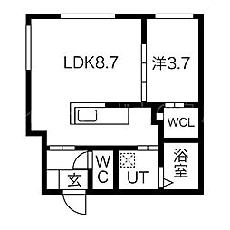 ラグナベルデ菊水 4階