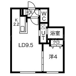 ラ・ムーン菊水 4階/405
