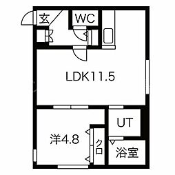 パークテラス新道東 2階
