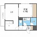 ヴィラマウント平岸駅4階5.6万円