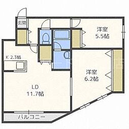 プレジャー桑園 3階/305