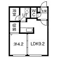 Chambre南郷1階5.2万円