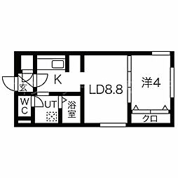 プリヴィレッジ東札幌 3階