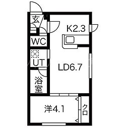 サンステージS5W12 B棟 3階