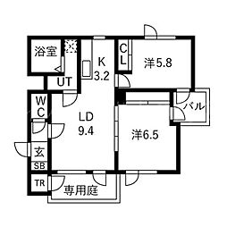 パークカーサ福住 1階