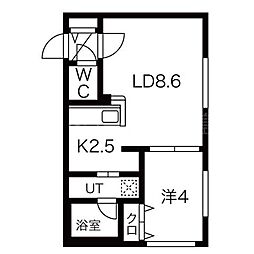 Encore菊水(アンコール菊水) 4階/405