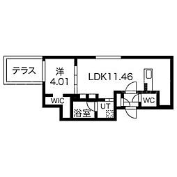 ラシュエット南郷通9丁目 1階