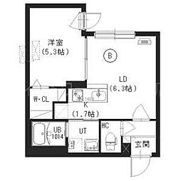 STELLAII(ステラツー) 1LDKの間取図画像