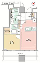 アトラス三田 1LDKの間取図画像