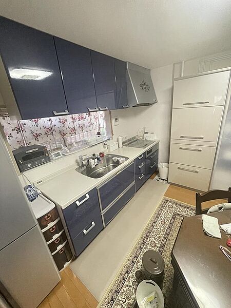 Beautiful mountainous landscape with colorful sky