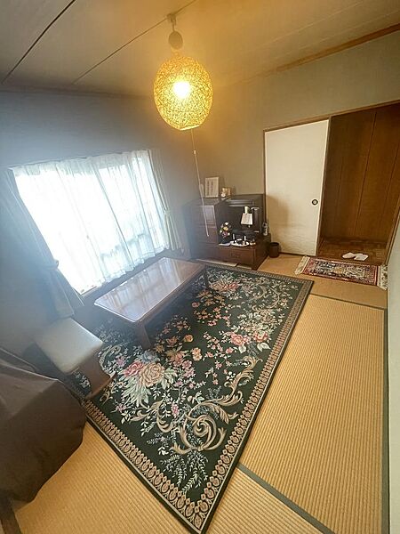 Beautiful mountainous landscape with colorful sky