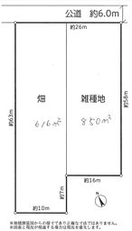 物件画像 越谷市大成町8丁目　売地　調整区域