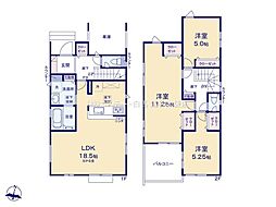 さいたま市緑区道祖土3丁目　全3棟　1号棟