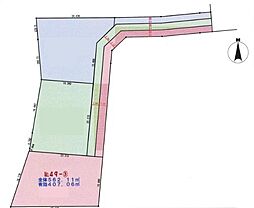 物件画像 越谷市大泊北 49-3　売地　全3区画