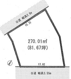 物件画像 吉川市大字上内川　売地