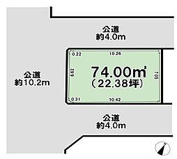 物件画像 越谷市蒲生東町　全1区画