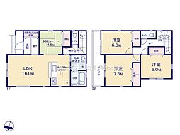 物件画像 越谷市東大沢第3　全2棟　2号棟