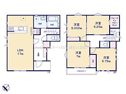 物件画像 越谷市下間久里 全2棟 1号棟
